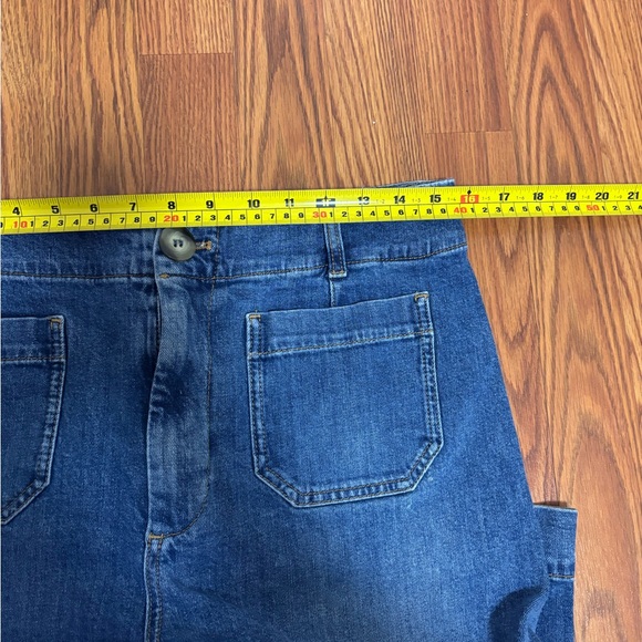 Anthropologie Pilcro the skipper high rise wide leg cropped Jean - Picture 8 of 9